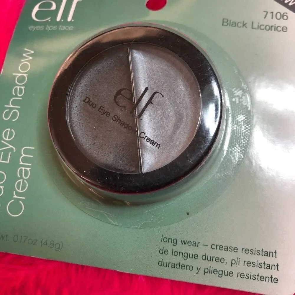 ‎ELF Eyeshadow Cream - Black Licorice - 2 sets